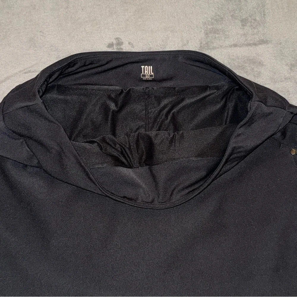 TAIL Tennis Golf Pleated Black Skort Women’s Size 10 - Picture 6 of 13